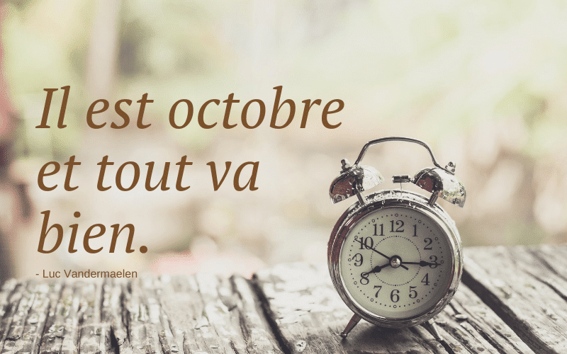 Vendredi 1 octobre, 70e jour