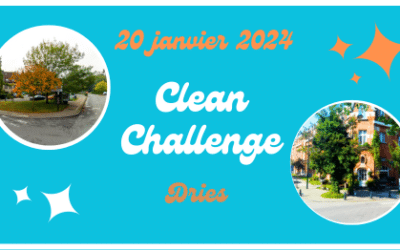 A VOS AGENDA – 20/01/24 – PROCHAIN « CLEAN-CHALLENGE » – DRIES