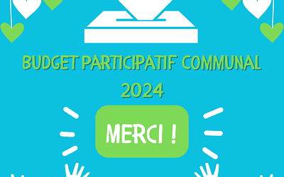 Budget Participatif Communal 2024 – MERCI !