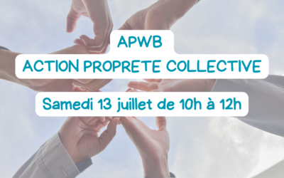 Action Propreté Collective – De la Gare de Watermael – Place A. Gilson !